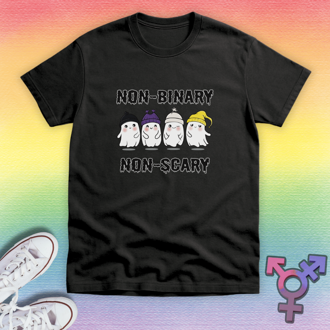 Non- Binary, Non- Scary T-shirt