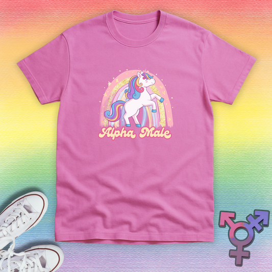 Shiny Alpha Male T-shirt