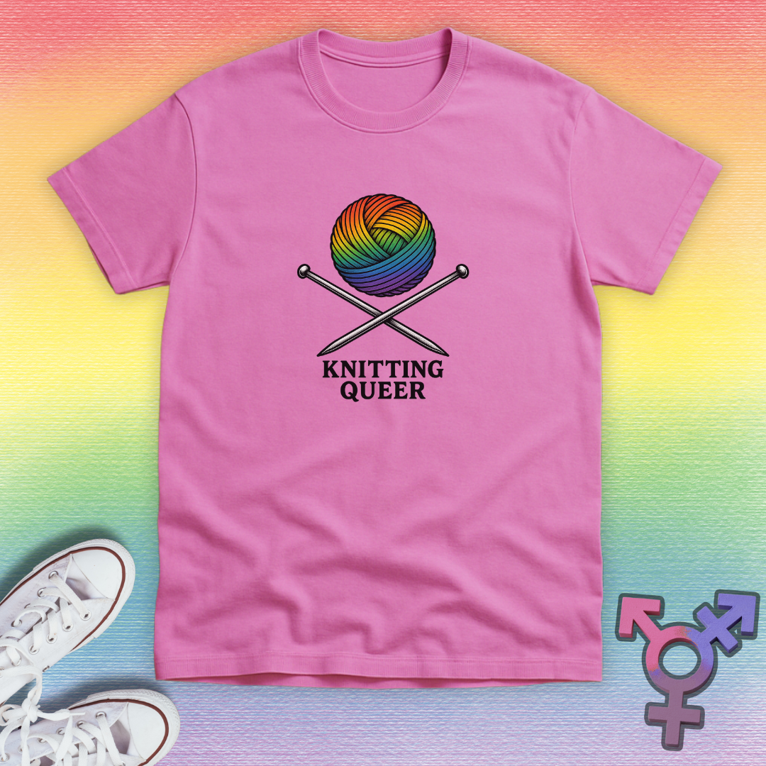 Knitting Queer T-shirt