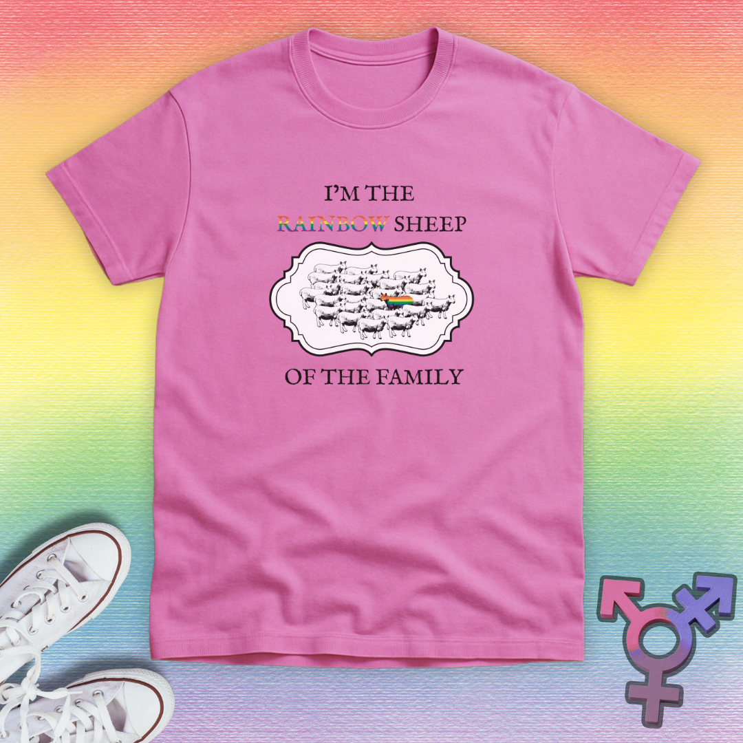Rainbow Sheep In The Flock T-shirt
