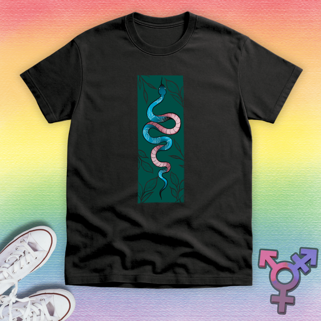 Proud Trans Snake T-shirt