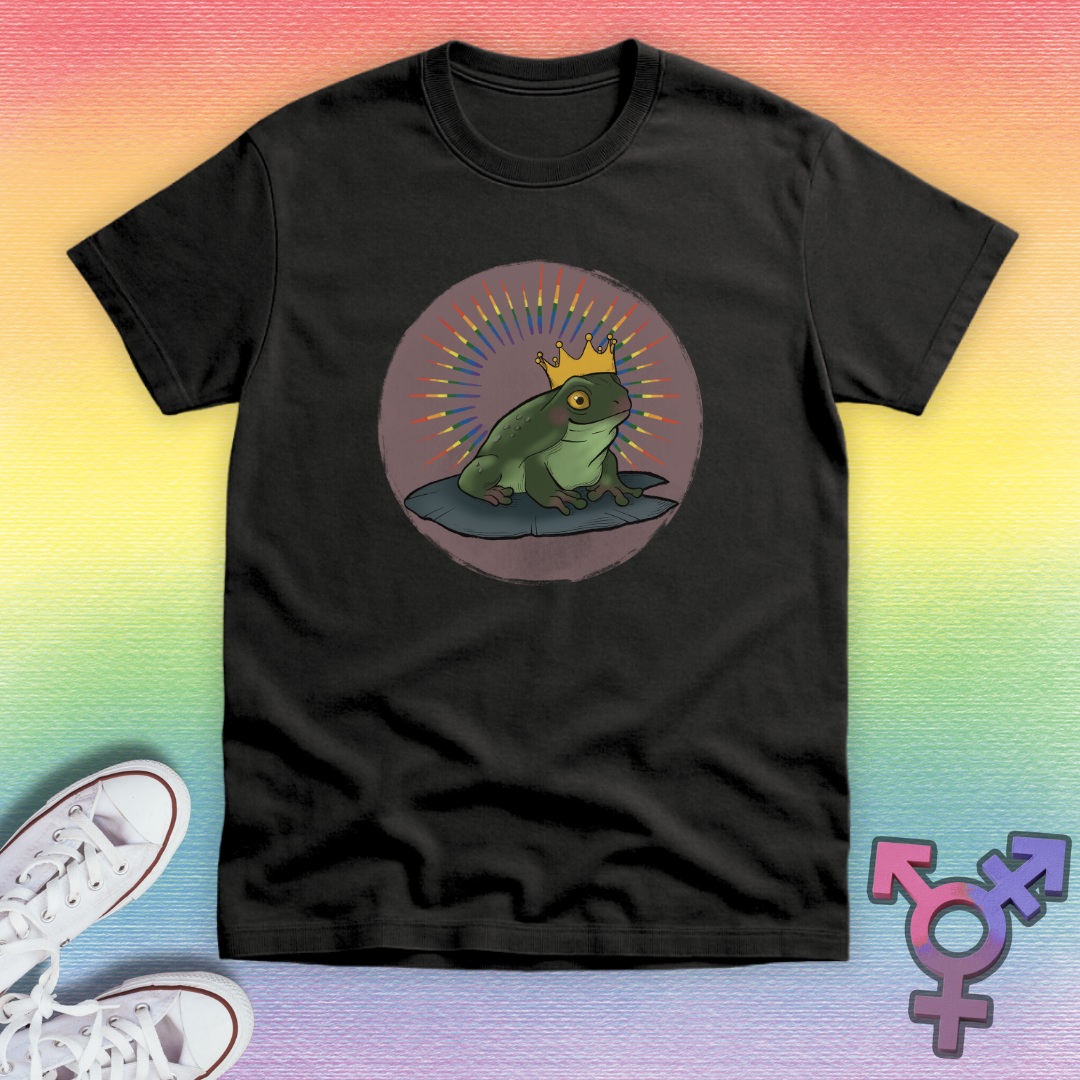 Pride Prince Frog T-shirt