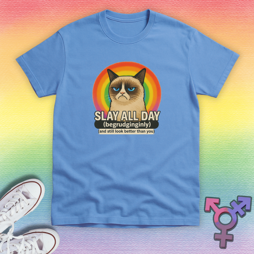 Slay All Day Cat T-shirt