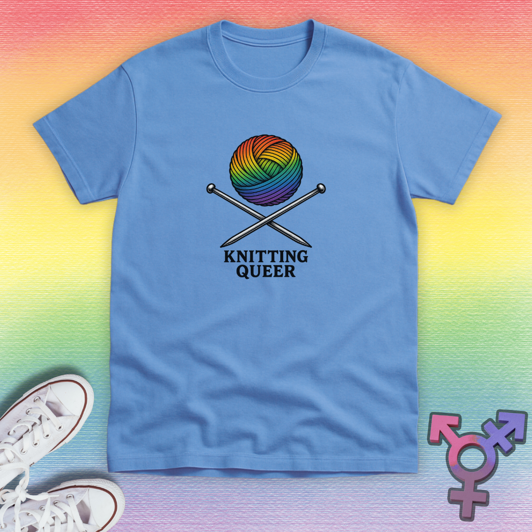 Knitting Queer T-shirt
