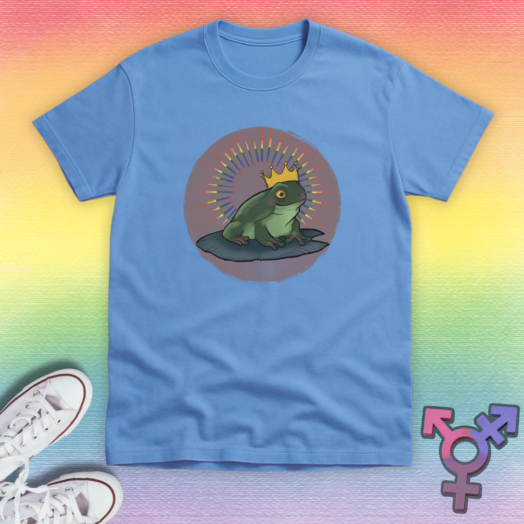 Pride Prince Frog T-shirt