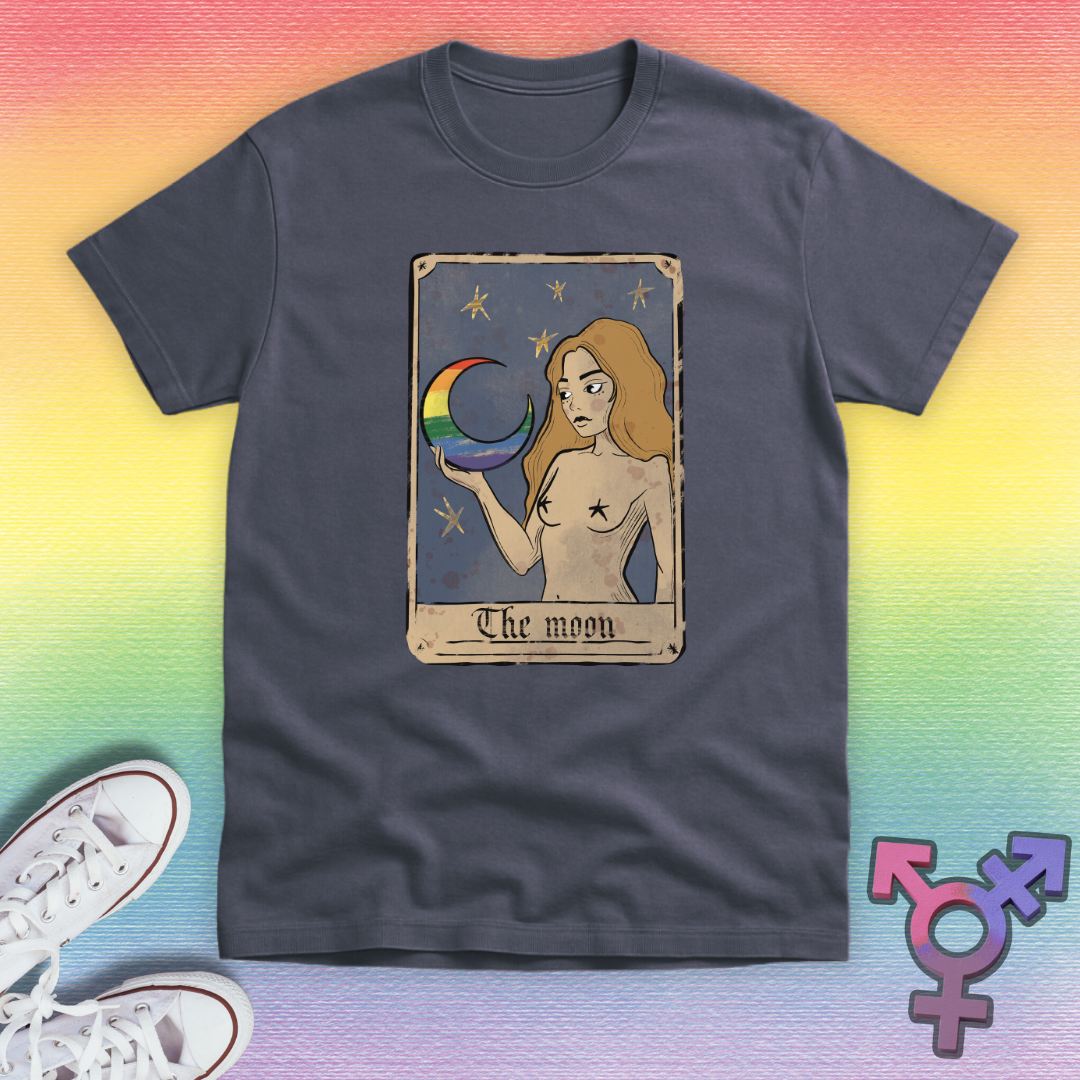 Tarot Card The Moon T-shirt
