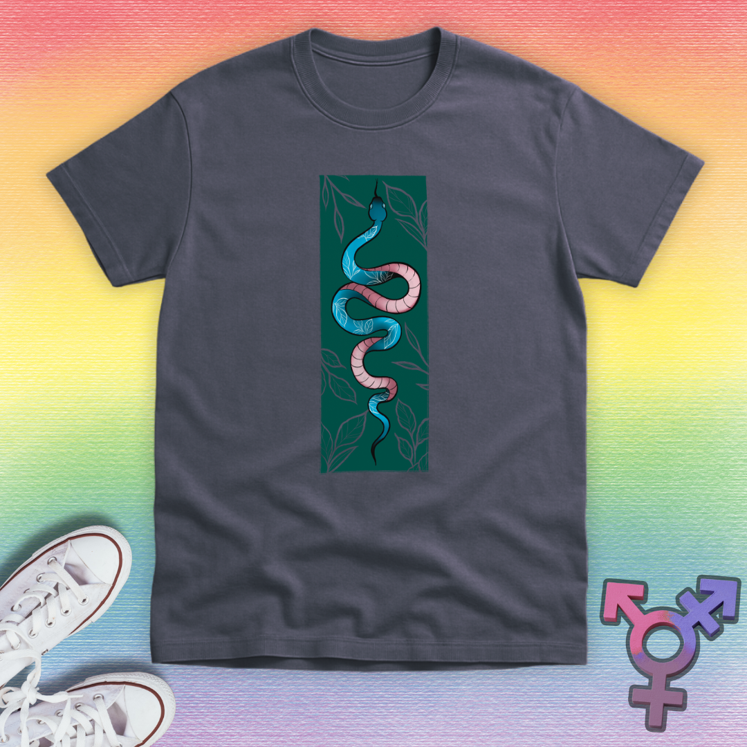 Proud Trans Snake T-shirt