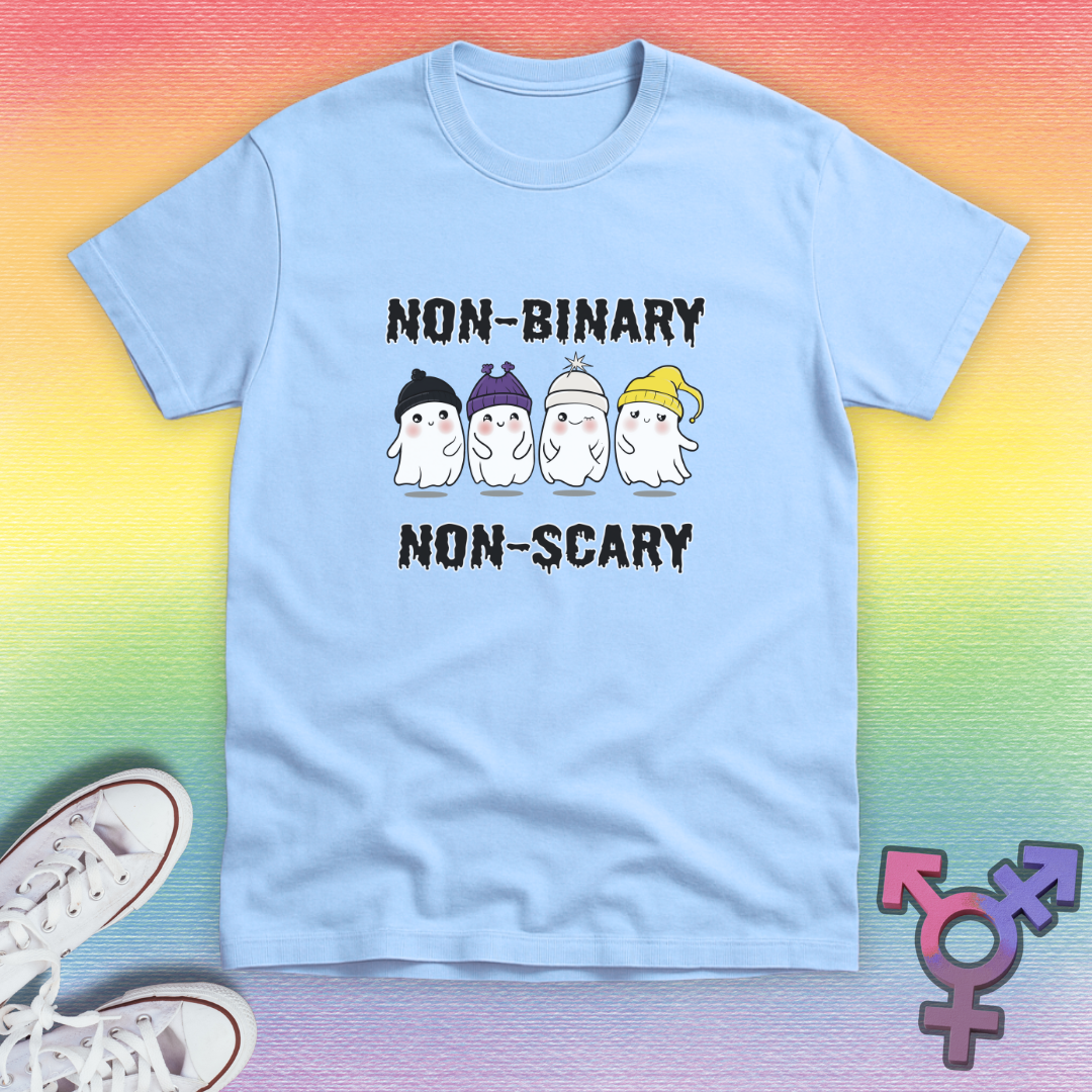 Non- Binary, Non- Scary T-shirt
