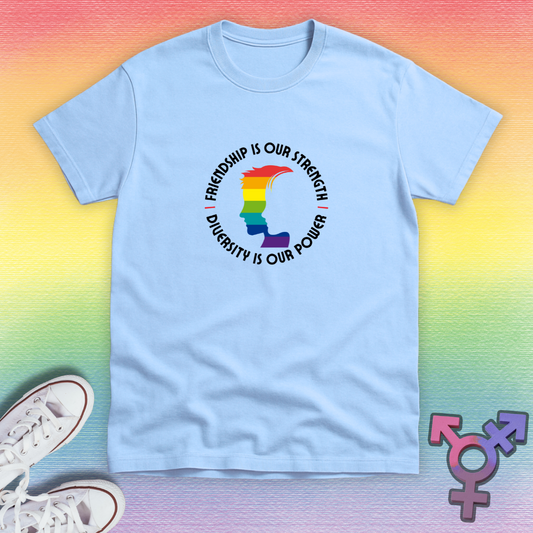 Rainbow Friendship Is Our Strength T-shirt