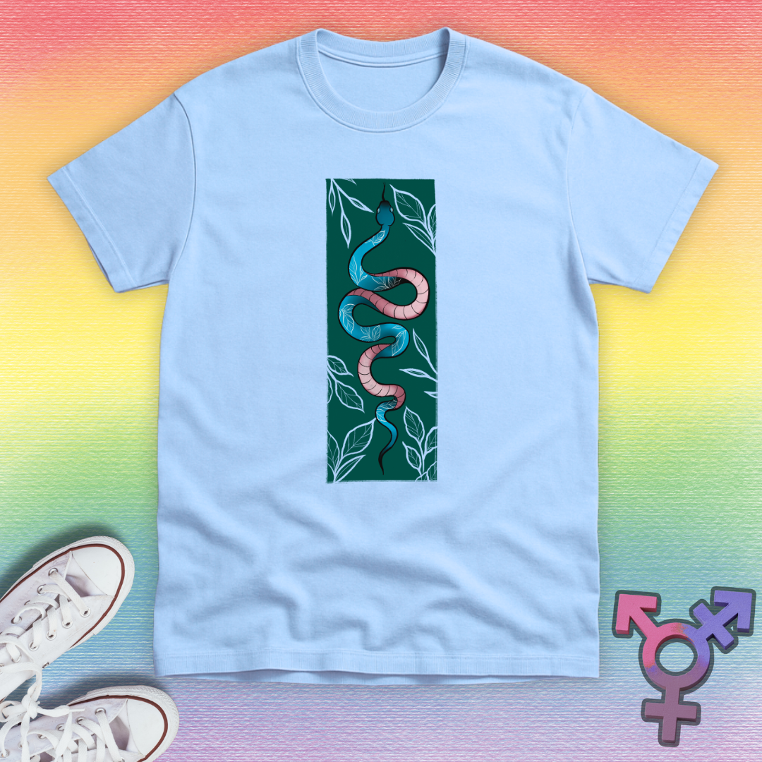 Proud Trans Snake T-shirt
