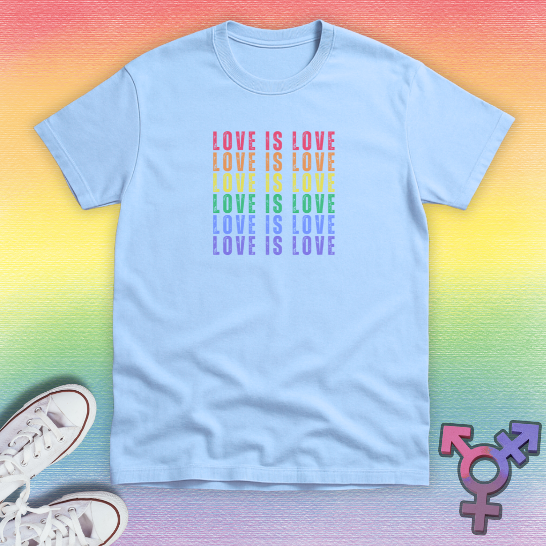Love is Love List T-shirt