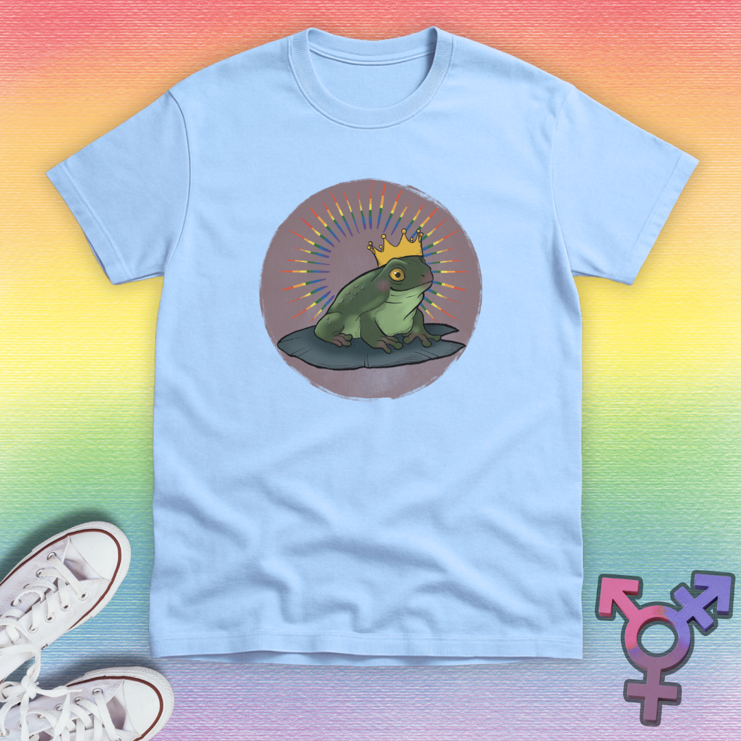 Pride Prince Frog T-shirt