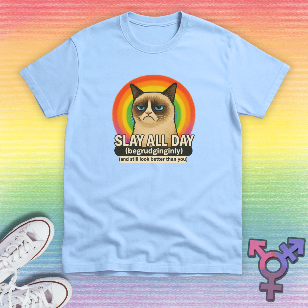 Slay All Day Cat T-shirt