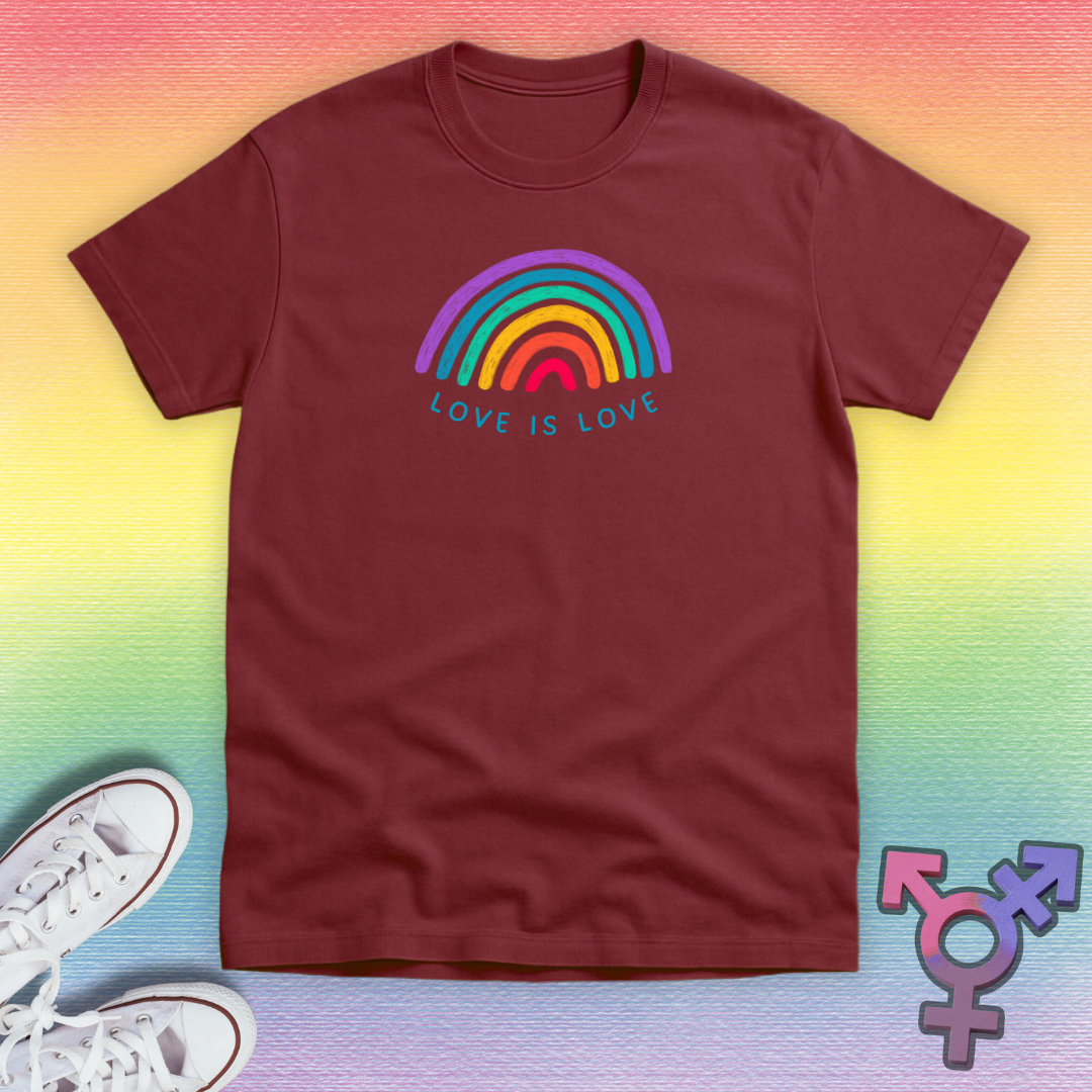 Love is Love Rainbow T-shirt