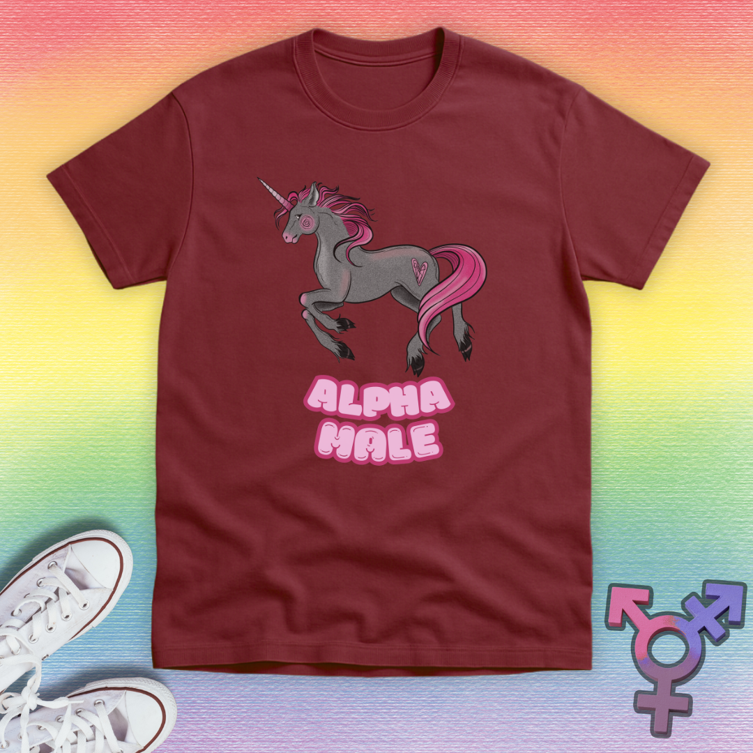 Gray Unicorn T-shirt
