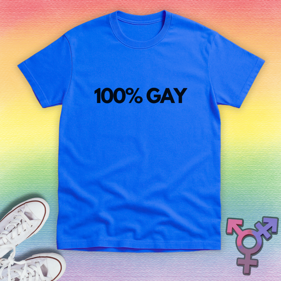 100% Gay T-shirt