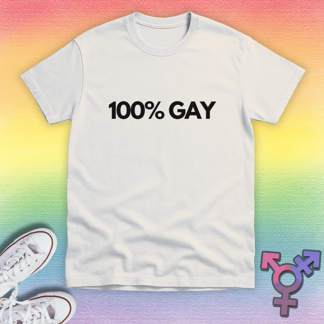 100% Gay T-shirt