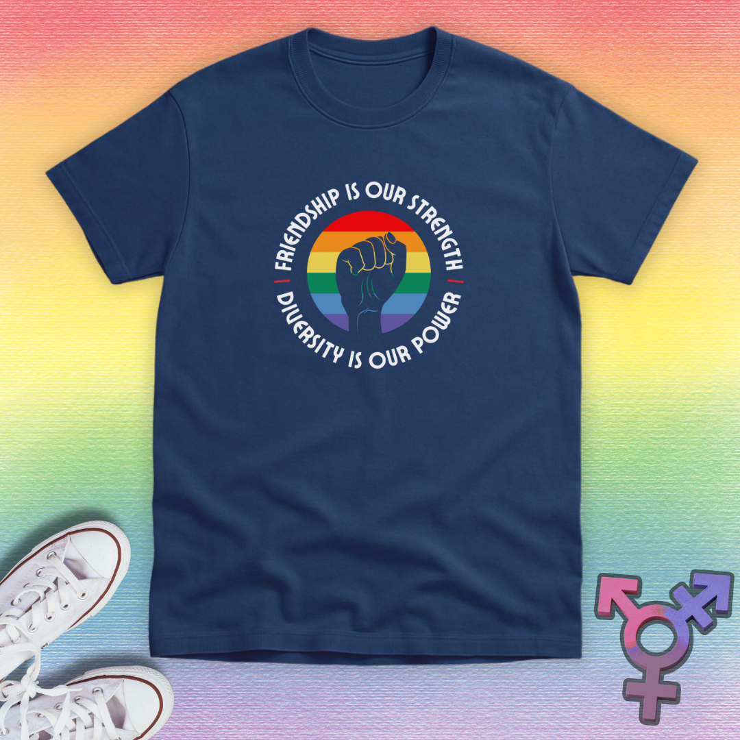 Friendship is Our Strength Fist T-shirt