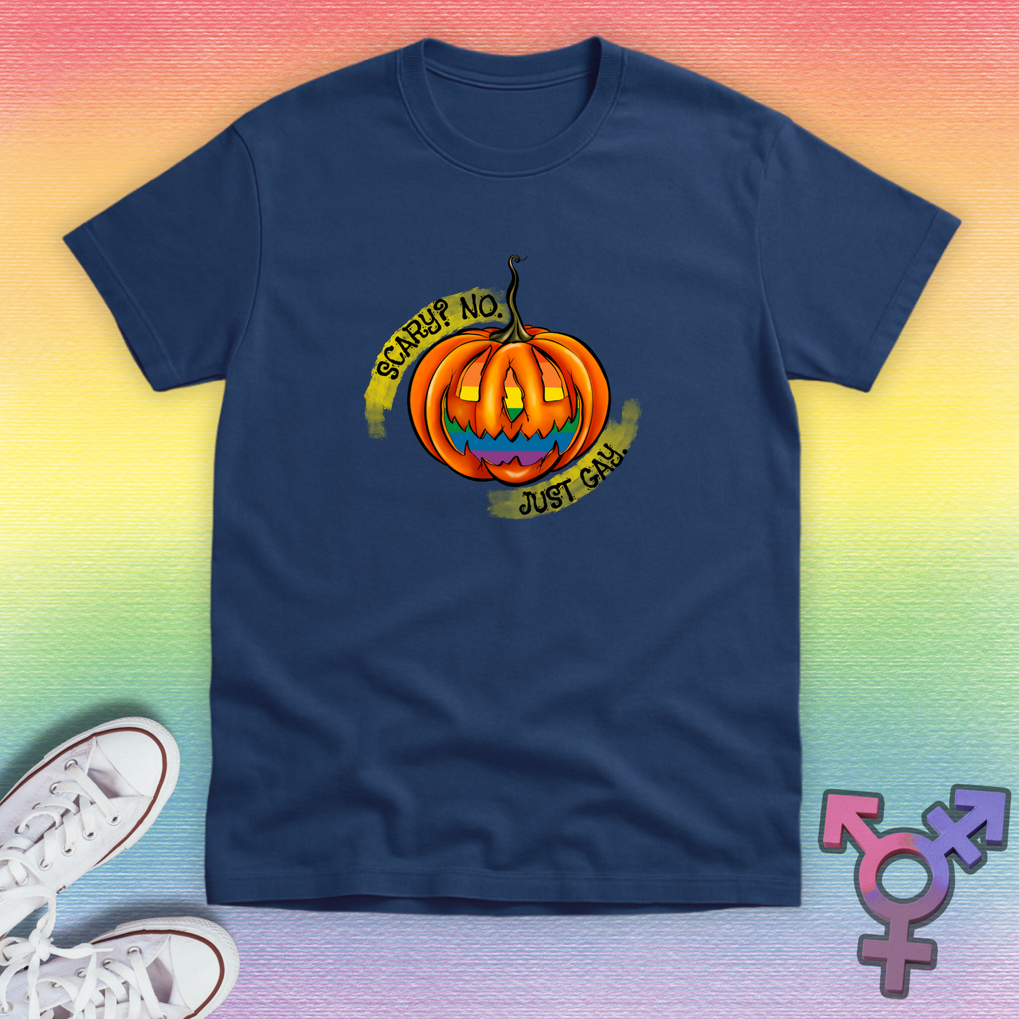 Scary? No. Just Gay T-shirt
