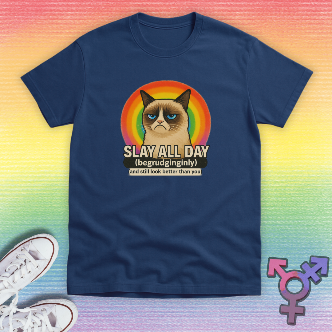 Slay All Day Cat T-shirt