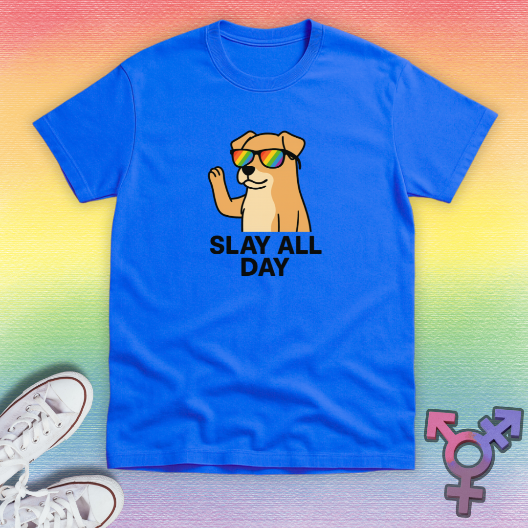 Slay All Day Dog T-shirt