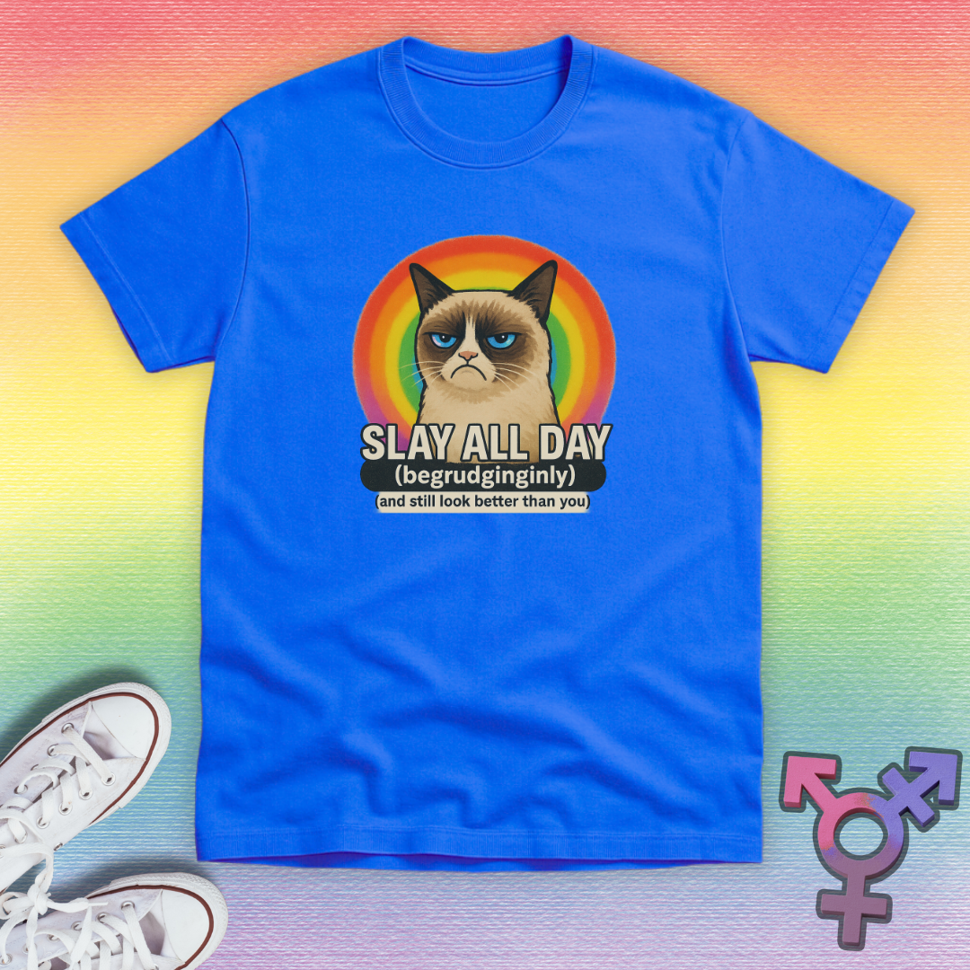 Slay All Day Cat T-shirt