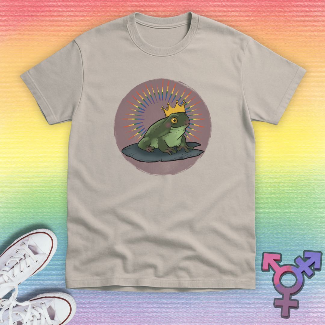 Pride Prince Frog T-shirt