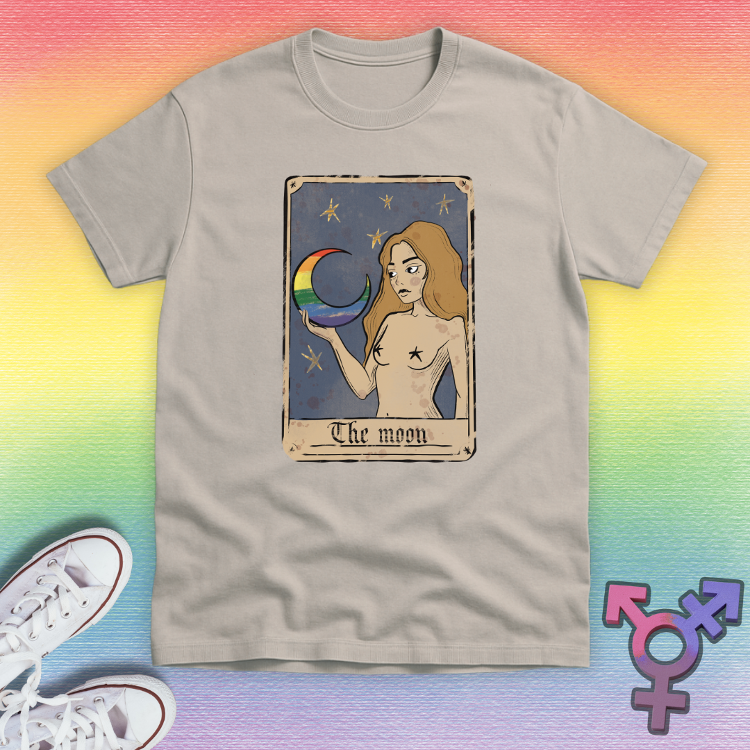 Tarot Card The Moon T-shirt