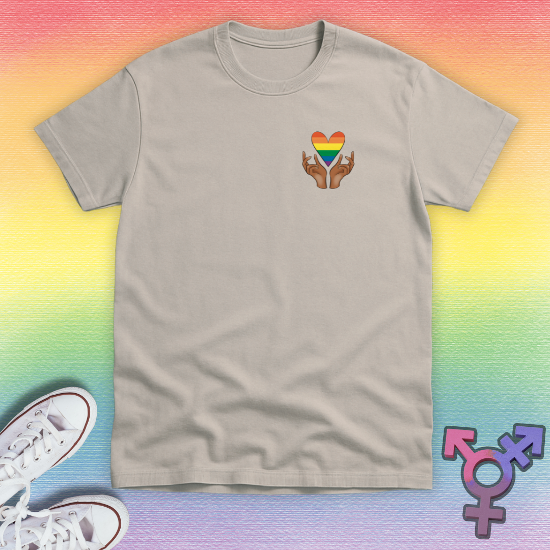 Rainbow Heart T-shirt