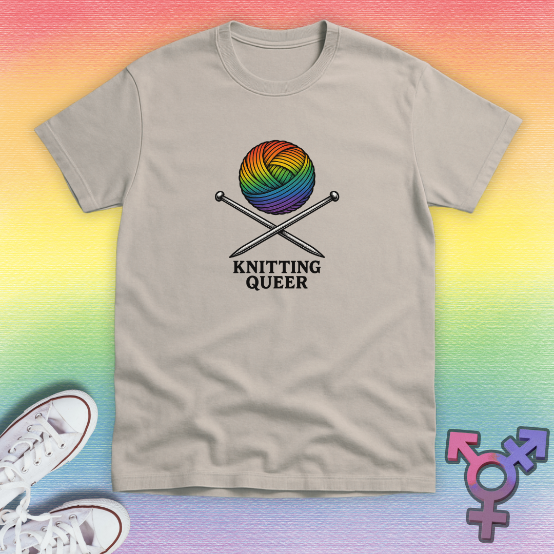 Knitting Queer T-shirt
