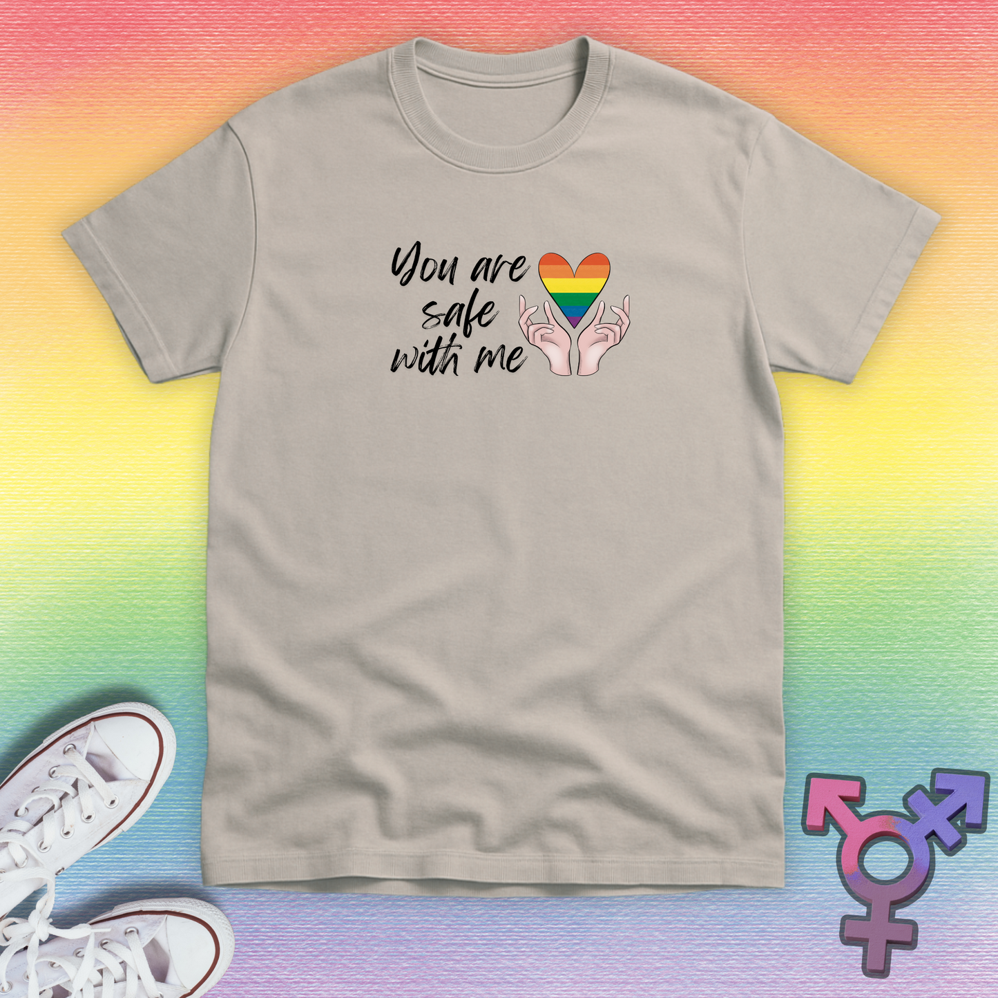 You are safe with me T-shirt