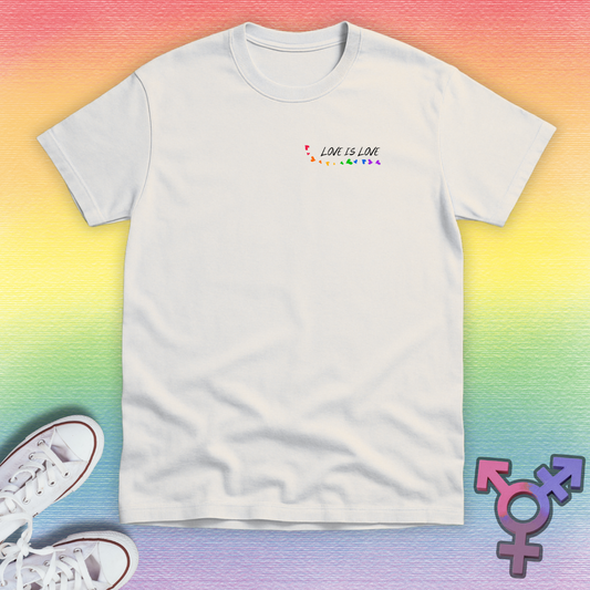 Love Full Of Hearts Pocket T-shirt