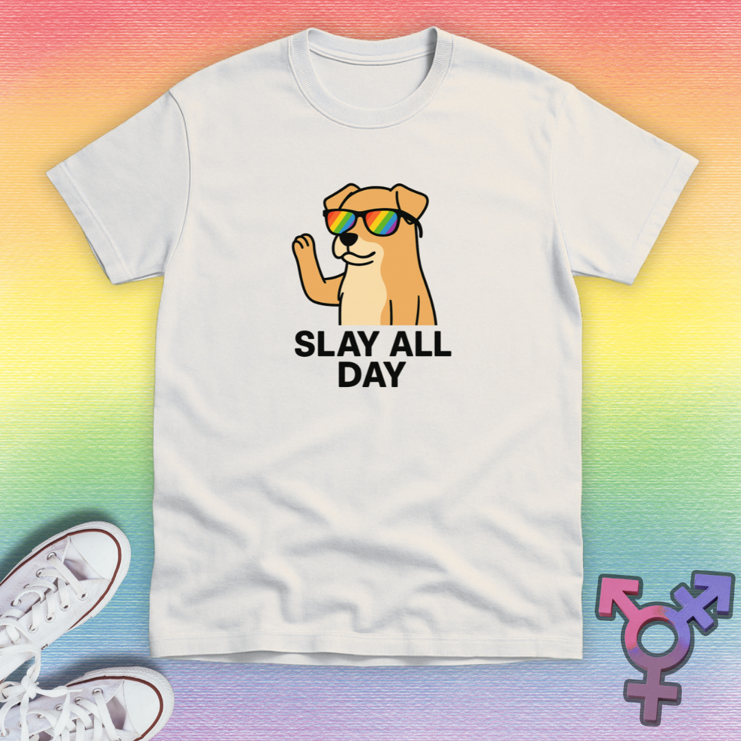 Slay All Day Dog T-shirt