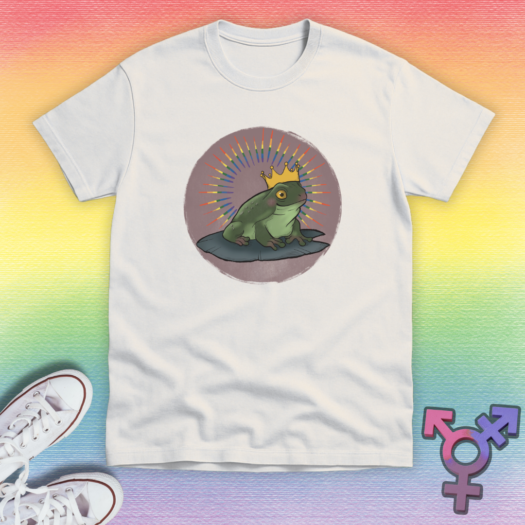 Pride Prince Frog T-shirt