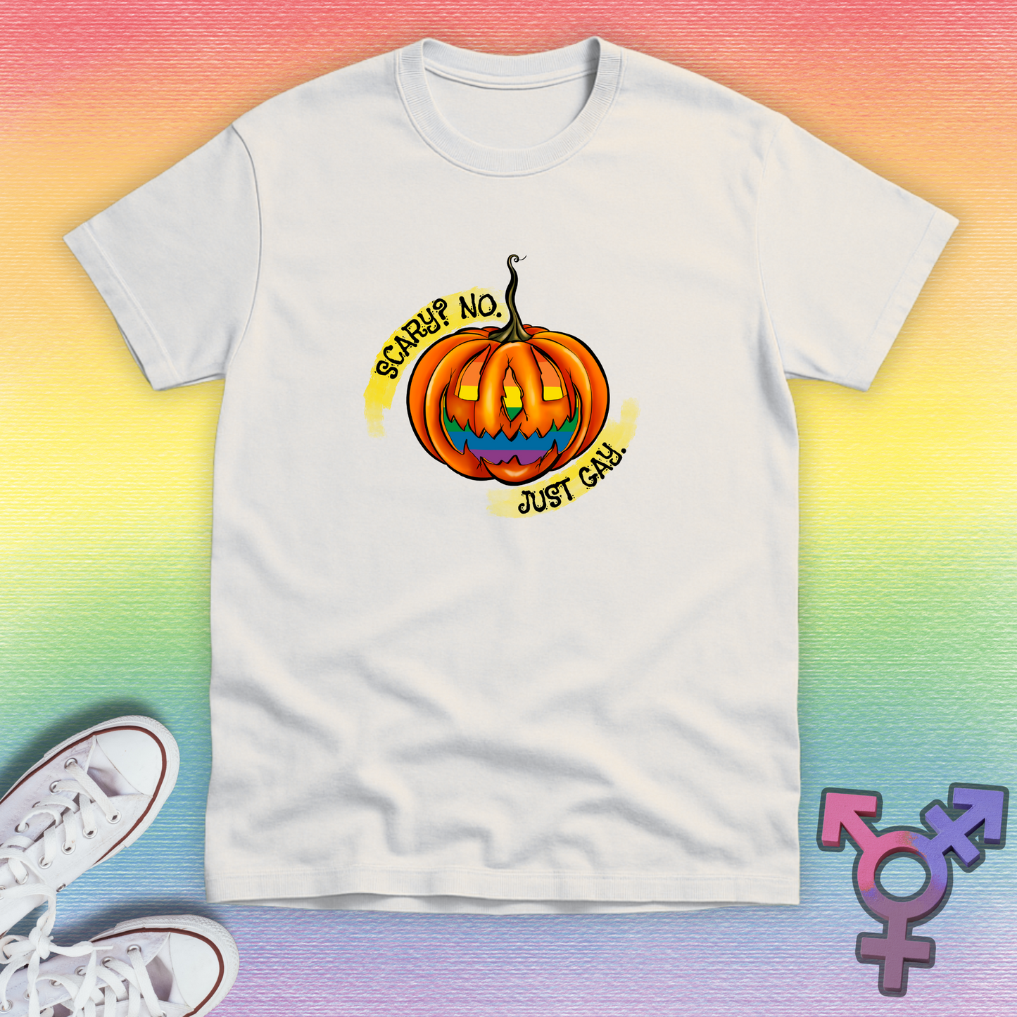 Scary? No. Just Gay T-shirt