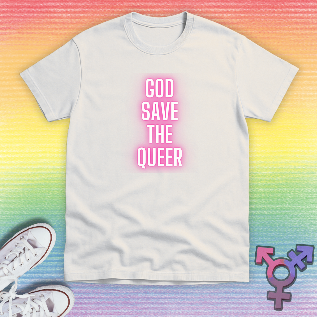 God Save The Queer Neon T-shirt