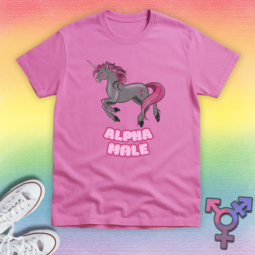 Gray Unicorn T-shirt