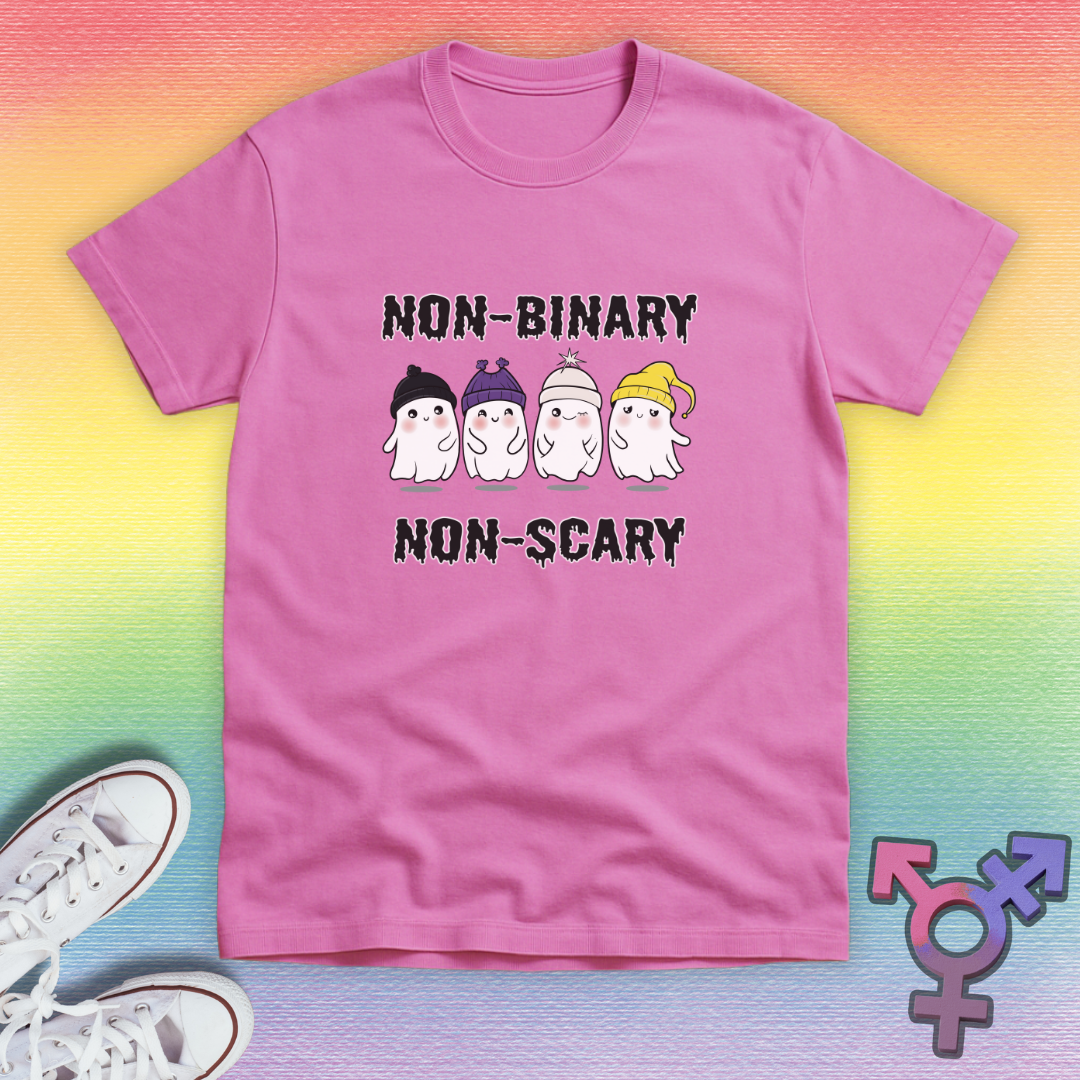 Non- Binary, Non- Scary T-shirt