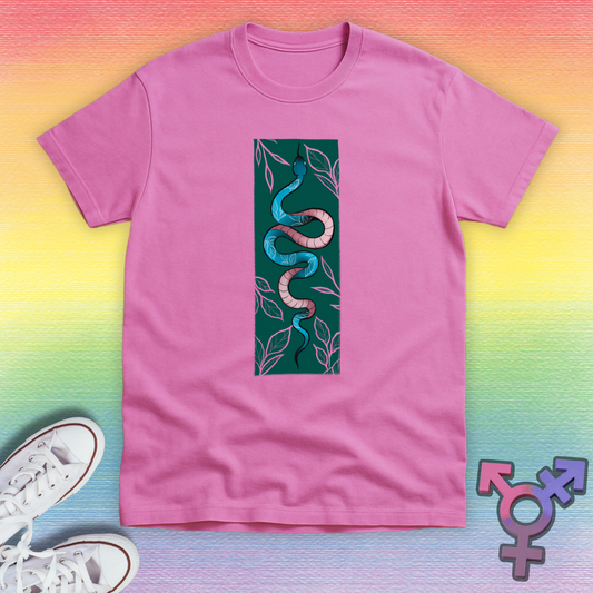 Proud Trans Snake T-shirt