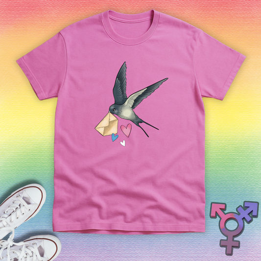 Swallow With a Letter T-shirt
