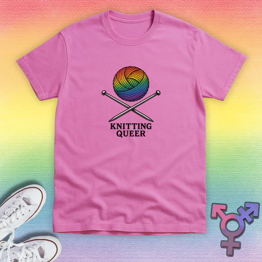 Knitting Queer T-shirt