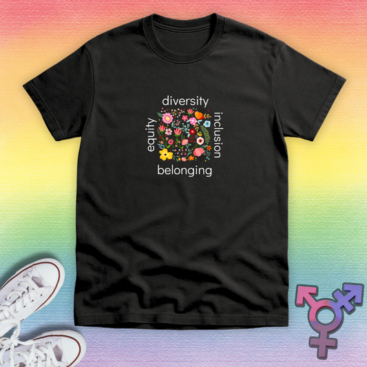 DEIB Flowers T-shirt