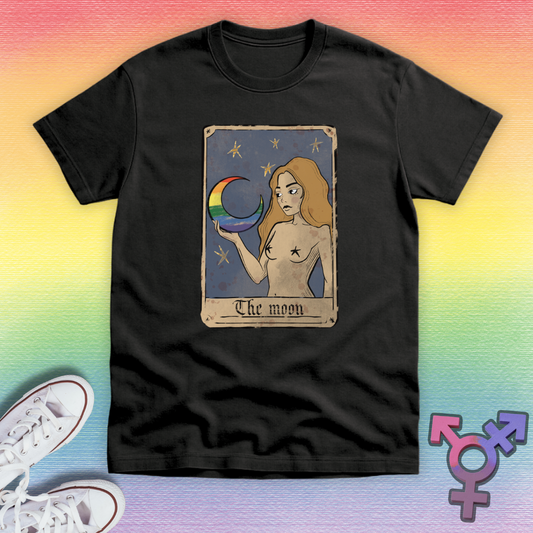 Tarot Card The Moon T-shirt