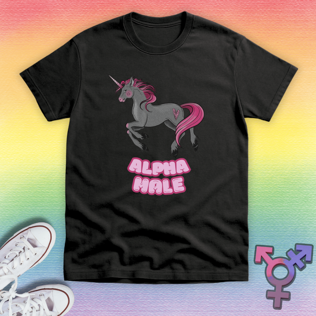 Gray Unicorn T-shirt