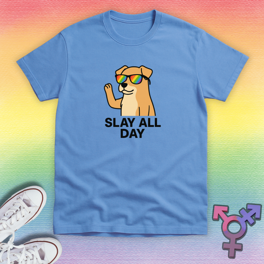 Slay All Day Dog T-shirt