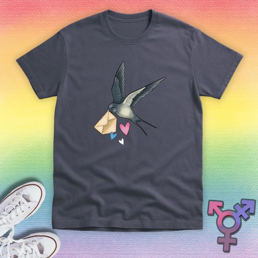 Swallow With a Letter T-shirt