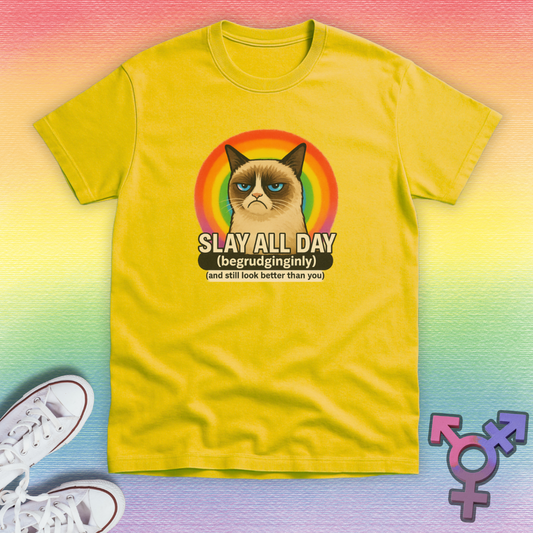 Slay All Day Cat T-shirt