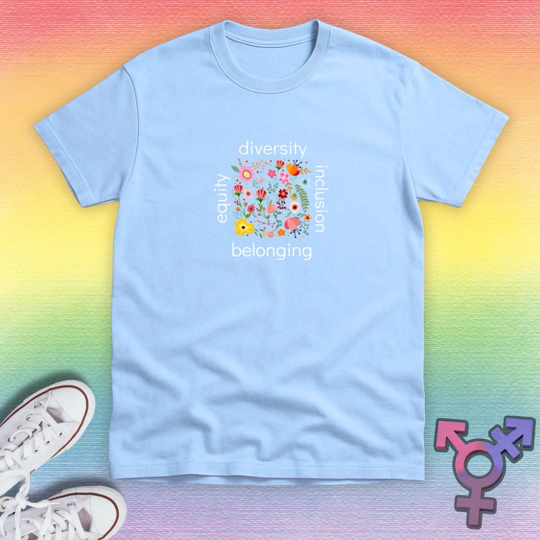 DEIB Flowers T-shirt