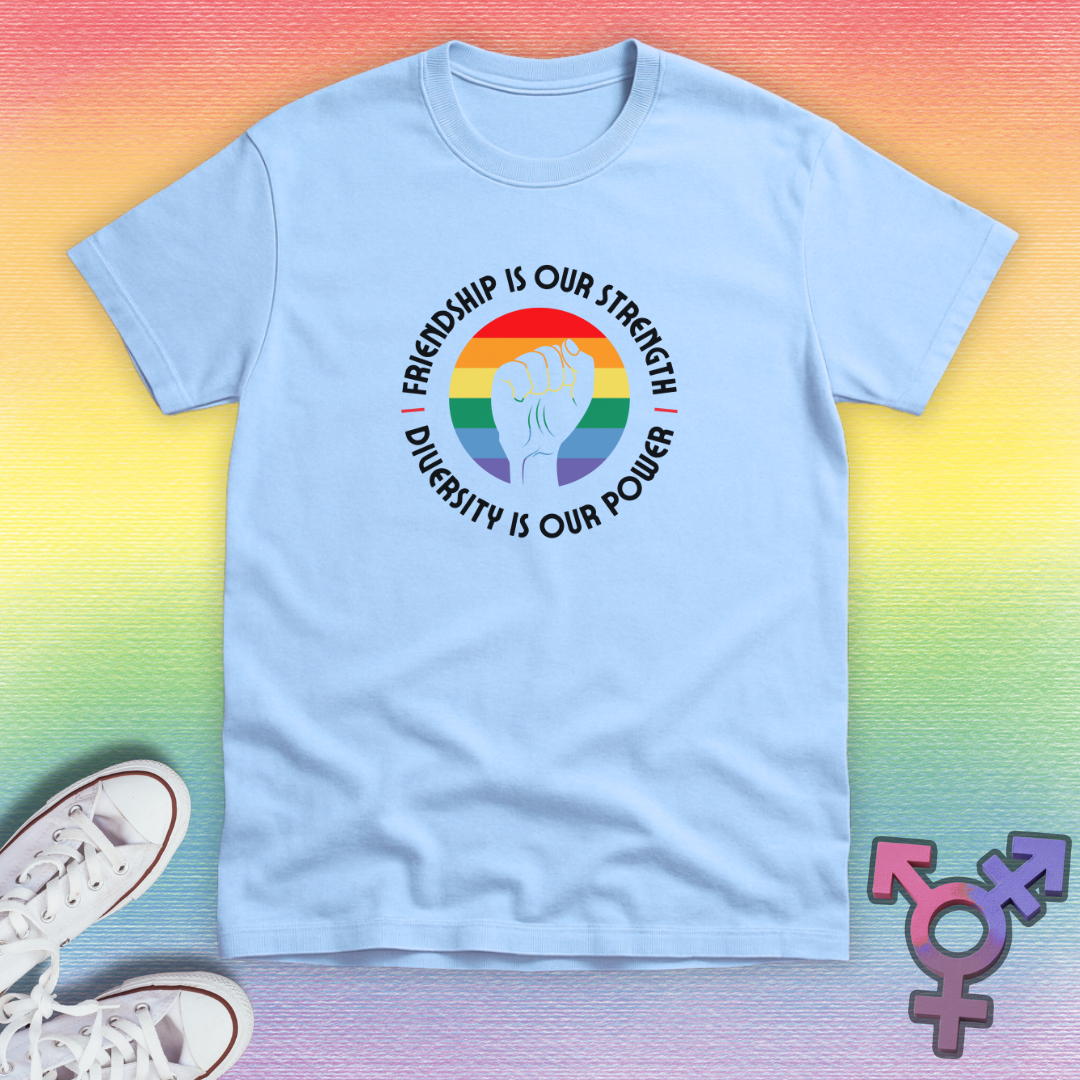 Friendship is Our Strength Fist T-shirt