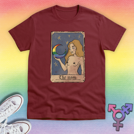 Tarot Card The Moon T-shirt
